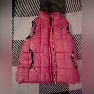 Pink Tommy Hilfiger Puffer Vest Size 24M